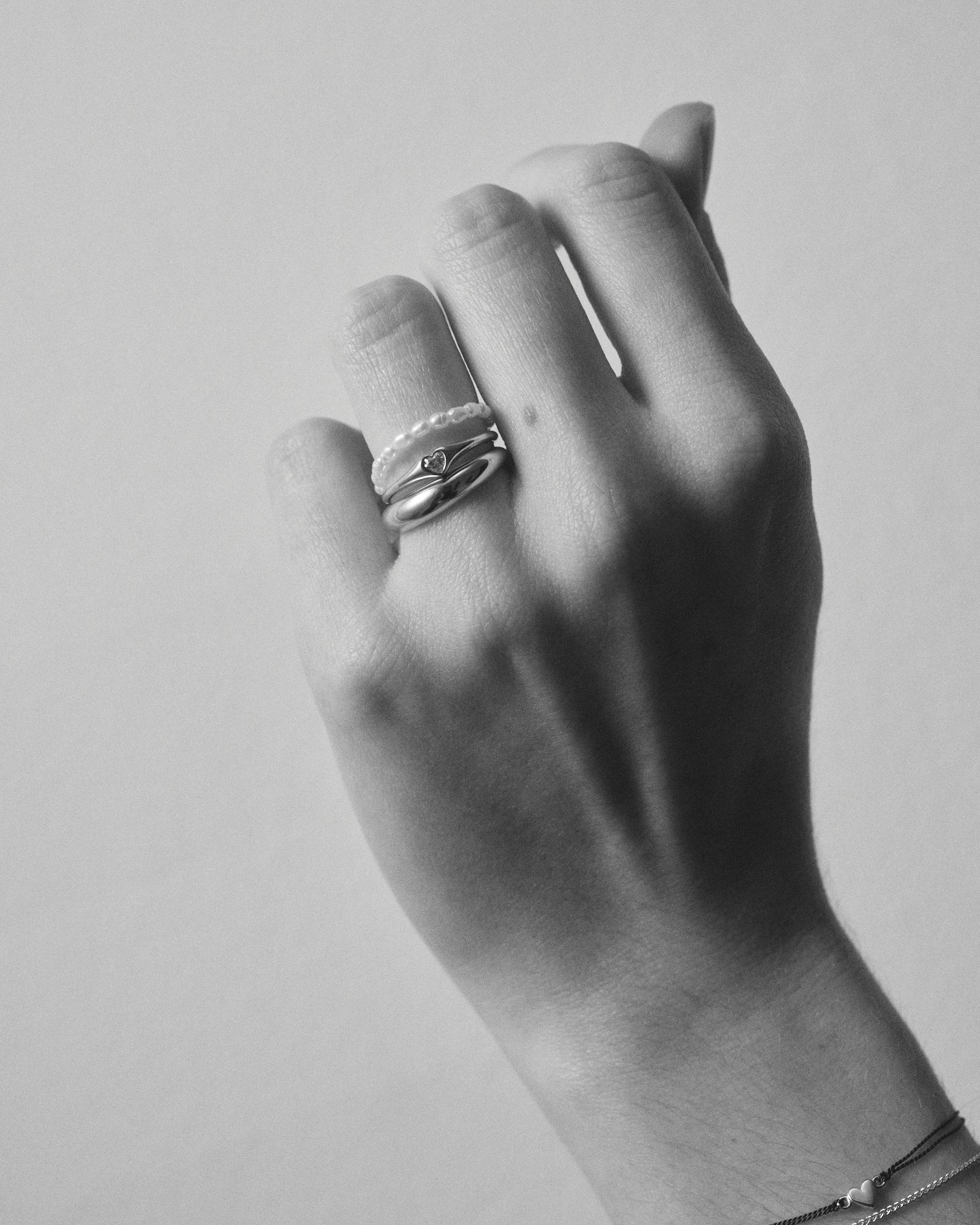 Iva | simple silver ring – Rebecca Wolf Design